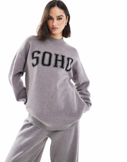 Soho Funnel Neck Jumper