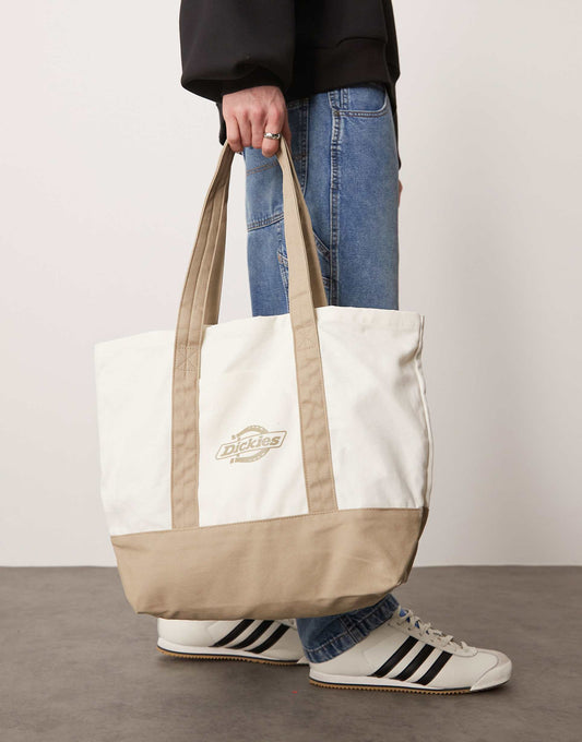 Logo Canvas Tote Bag