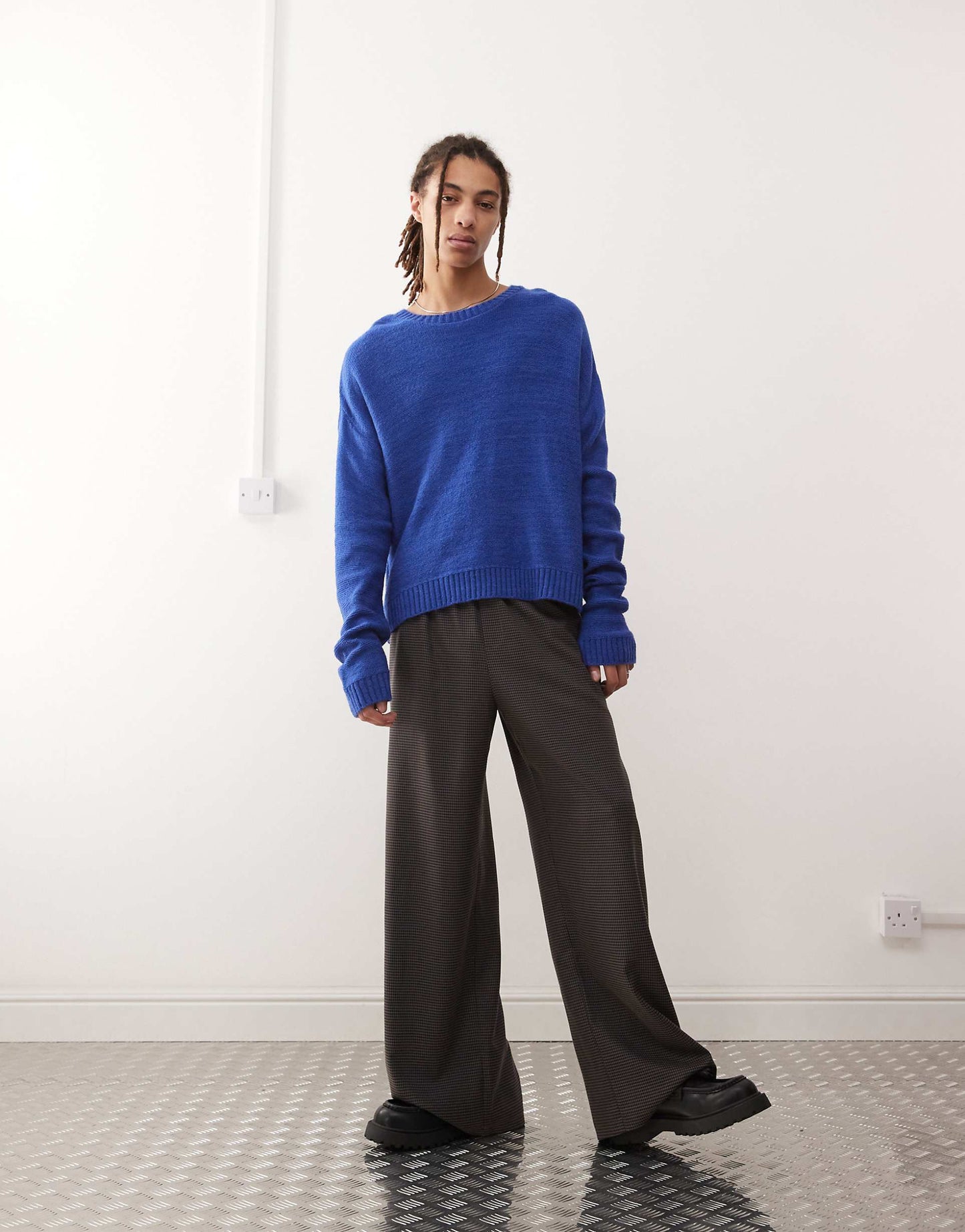 Crew Neck Knitted Jumper
