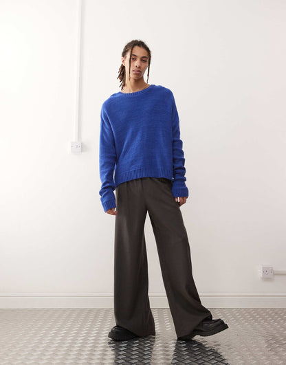 Crew Neck Knitted Jumper