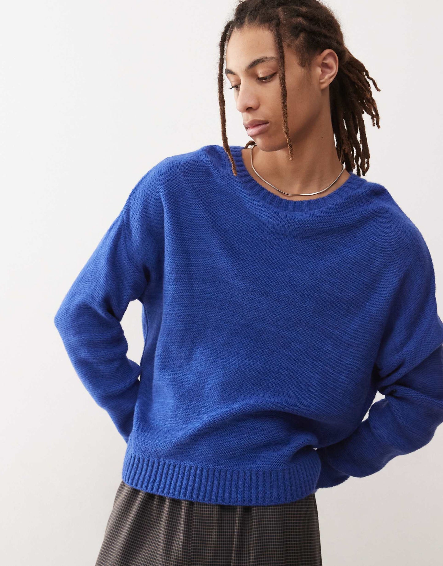 Crew Neck Knitted Jumper