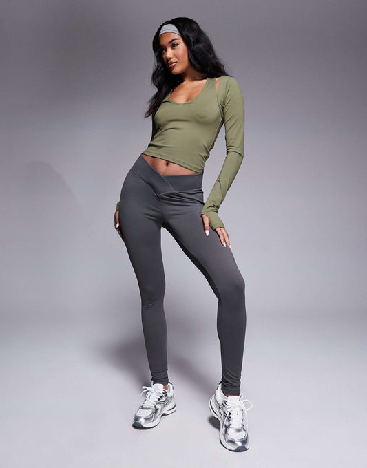 Polyamide V Front Legging