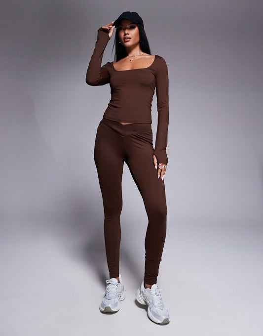 Polyamide V Front Legging