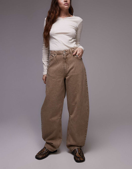 Barrel Mid Rise Jean