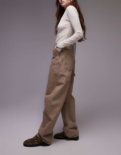 Barrel Mid Rise Jean