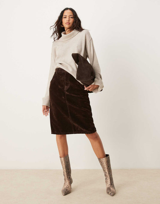 Awkward Length Skirt