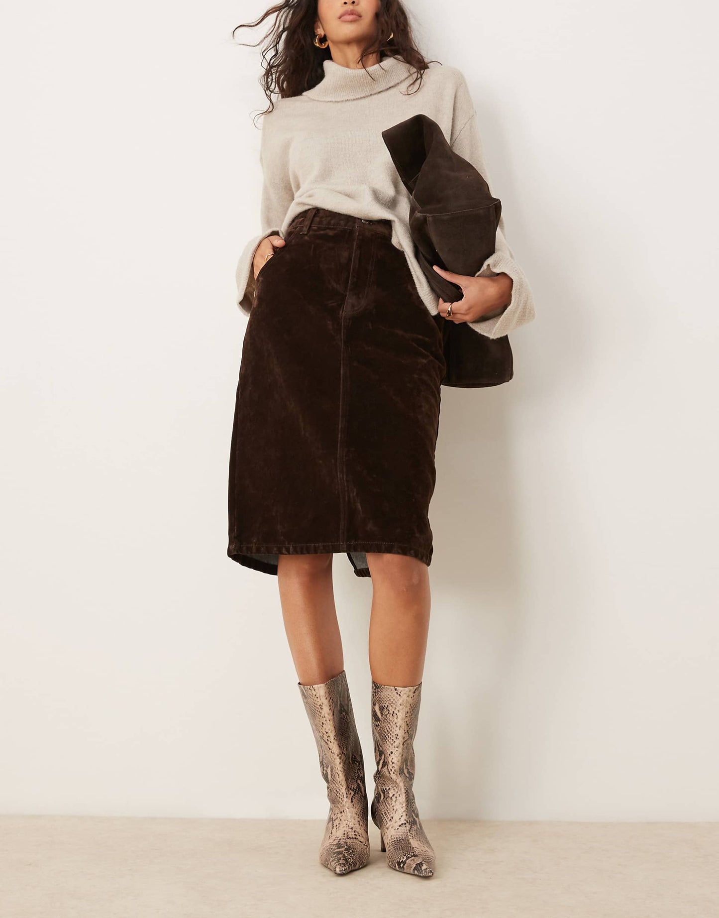 Awkward Length Skirt
