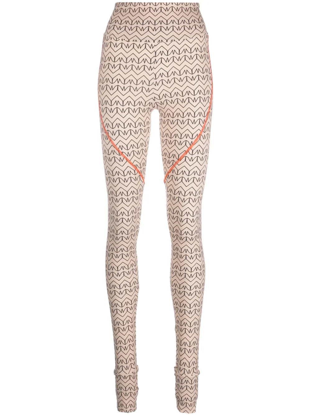 Monogram-Print Leggings