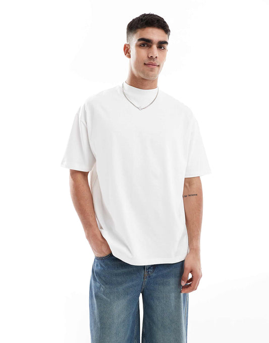 Essential Oversized High Neck T-Shirt