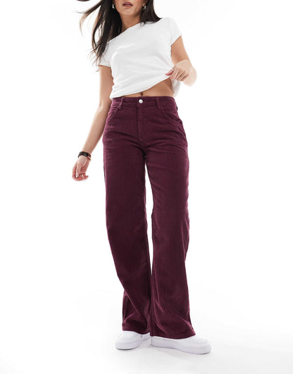 Cord Baggy Boyfriend Jean