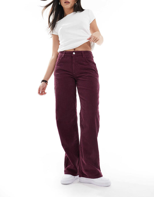 Cord Baggy Boyfriend Jean