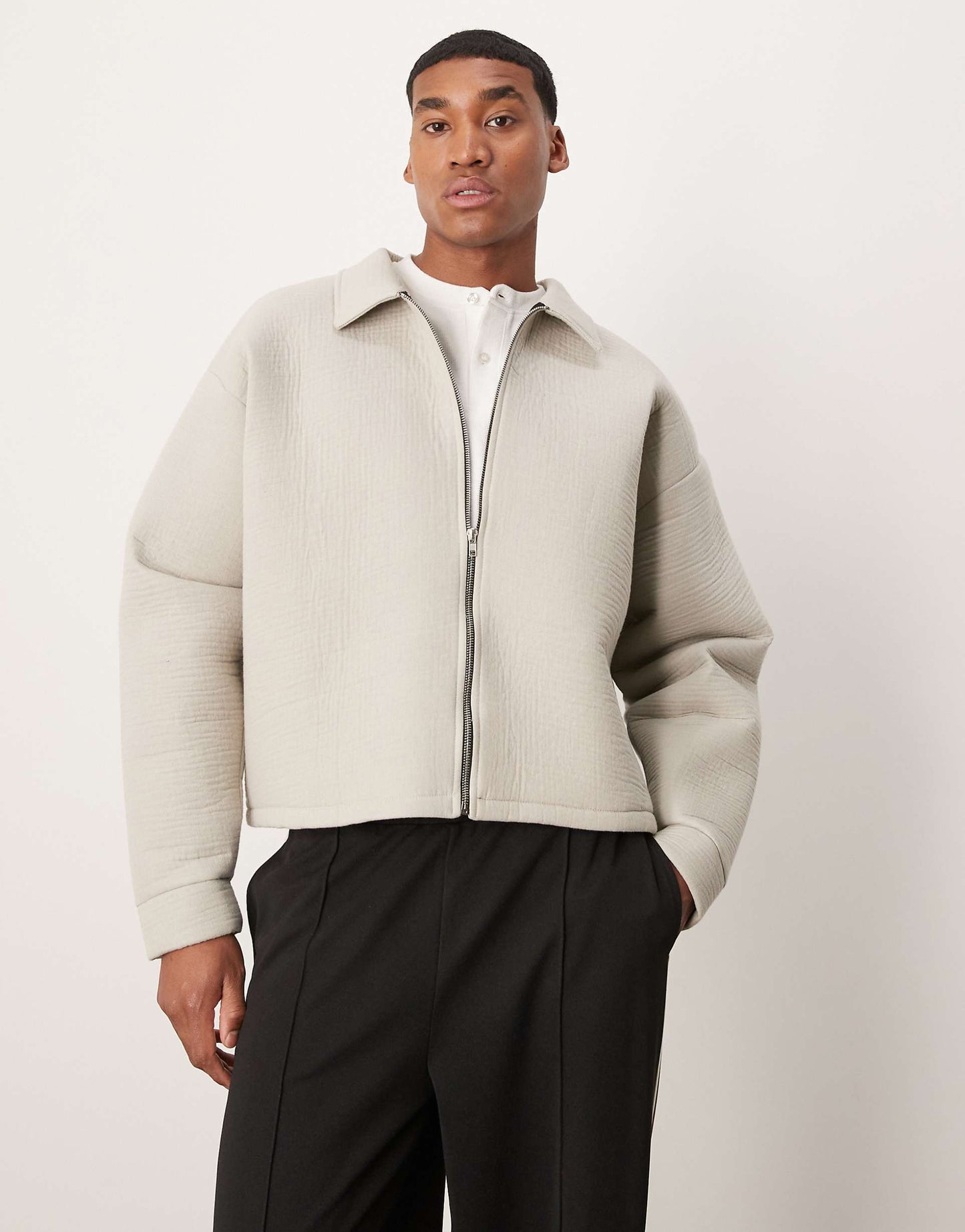 Heavyweight Oversized Coach Jacket