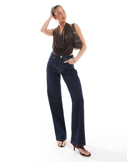 Comfort Stretch Straight Leg Jean