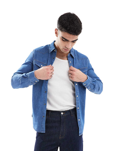 Western Denim Shirt