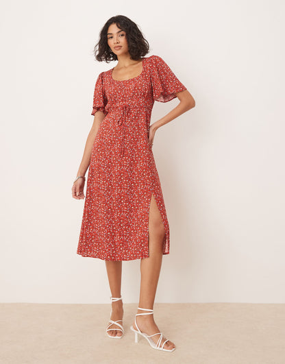 Dee Dee Midi Tea Dress