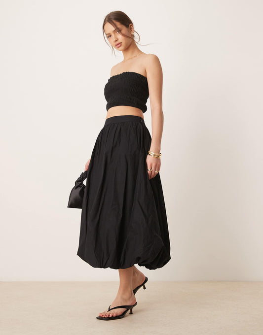 Marni Bubble Hem Midaxi Skirt