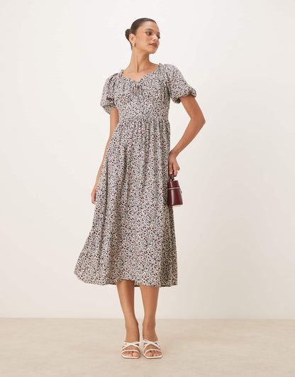 Lucinda Midi Tea Dress