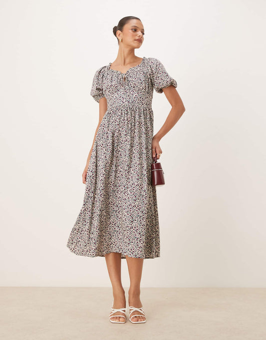 Lucinda Midi Tea Dress