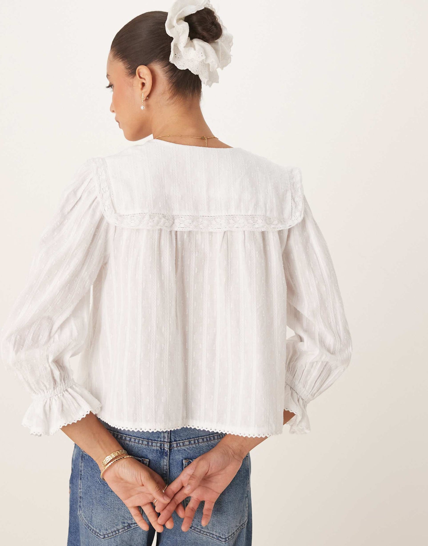 Eloise Blouse With Collar Detail