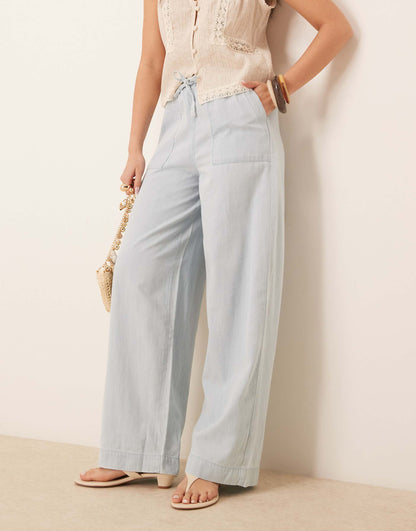 Shona Denim Twill Trousers