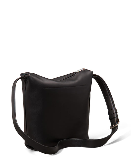 Leather Crossbody Tote Bag