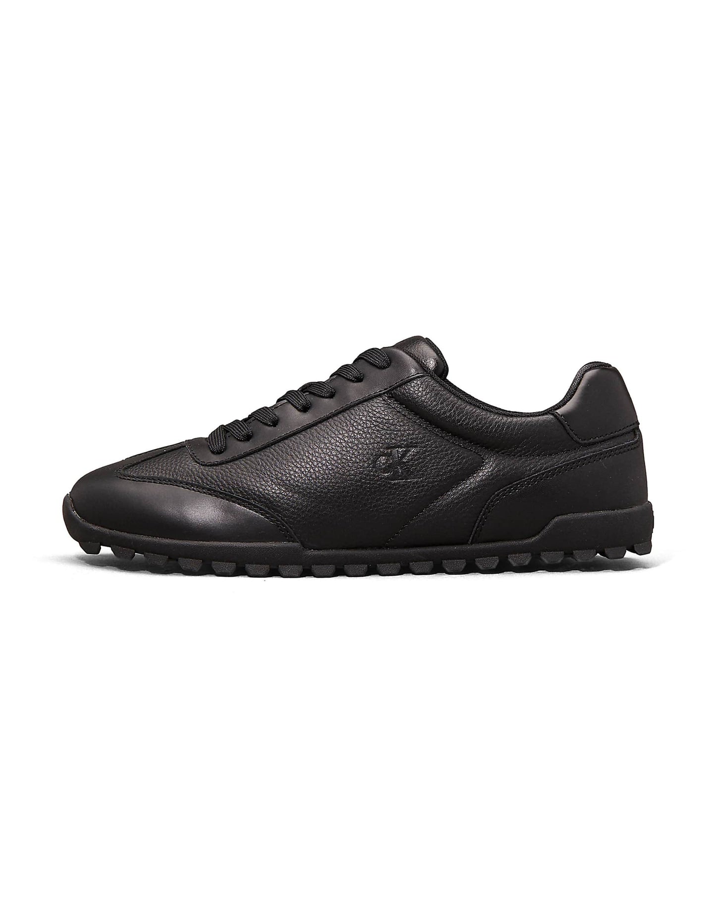 Jeans Leather Low Profile Trainers
