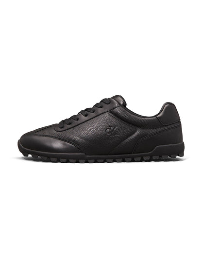 Jeans Leather Low Profile Trainers
