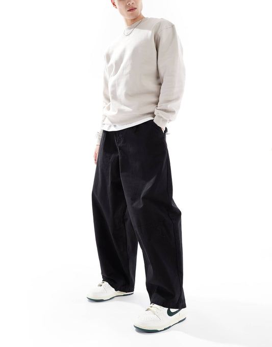 Oversized Baggy Chino Trousers