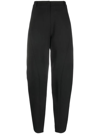 The Essential High-Waist Tapered Trousers