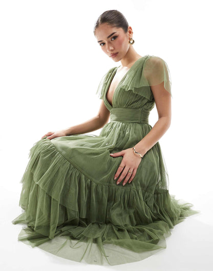 Bridesmaid Madison Midi Dress