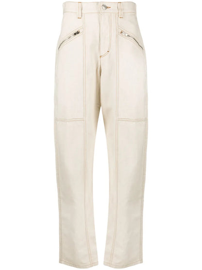 Fanny Straight-Leg Cargo Trousers
