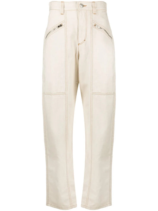 Fanny Straight-Leg Cargo Trousers