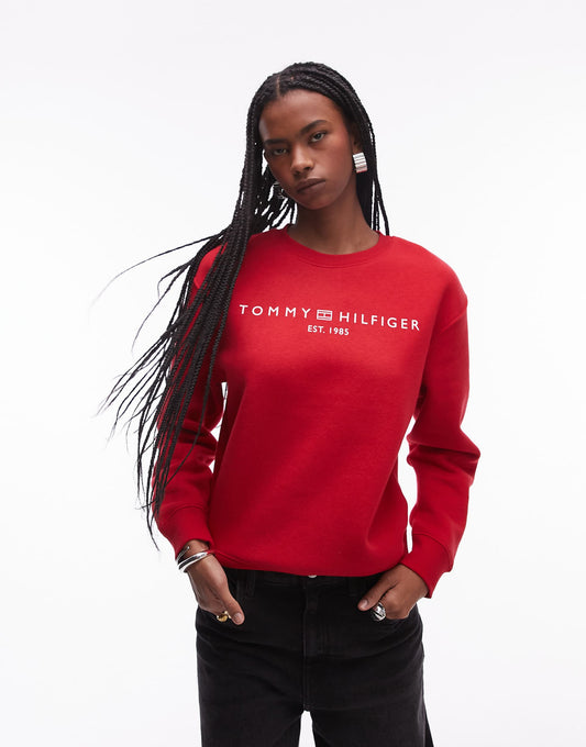 Crew Neck Fleece Sweatshirt