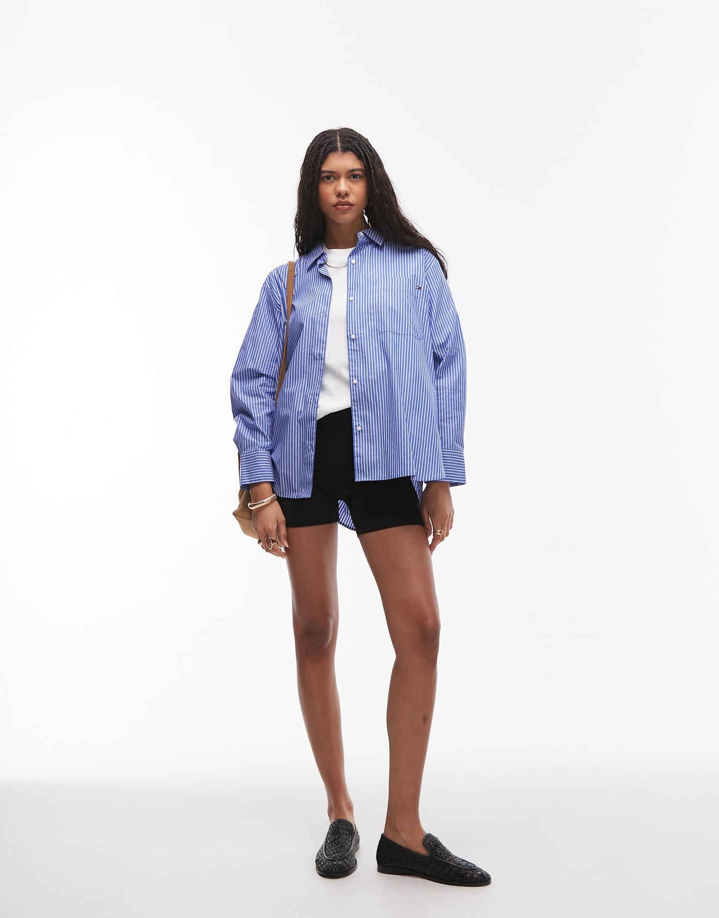 Oversized Fit Poplin Shirt