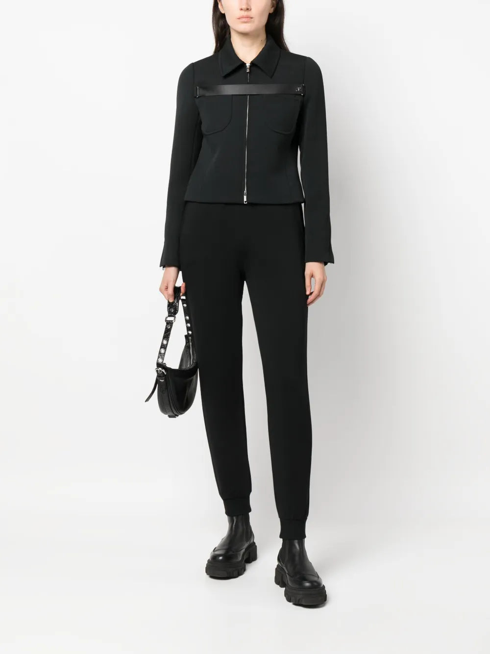 Logo-Appliqué Organic Cotton Track Pants