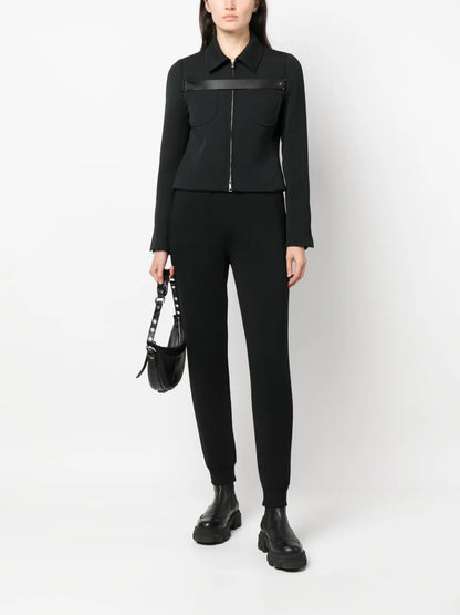 Logo-Appliqué Organic Cotton Track Pants