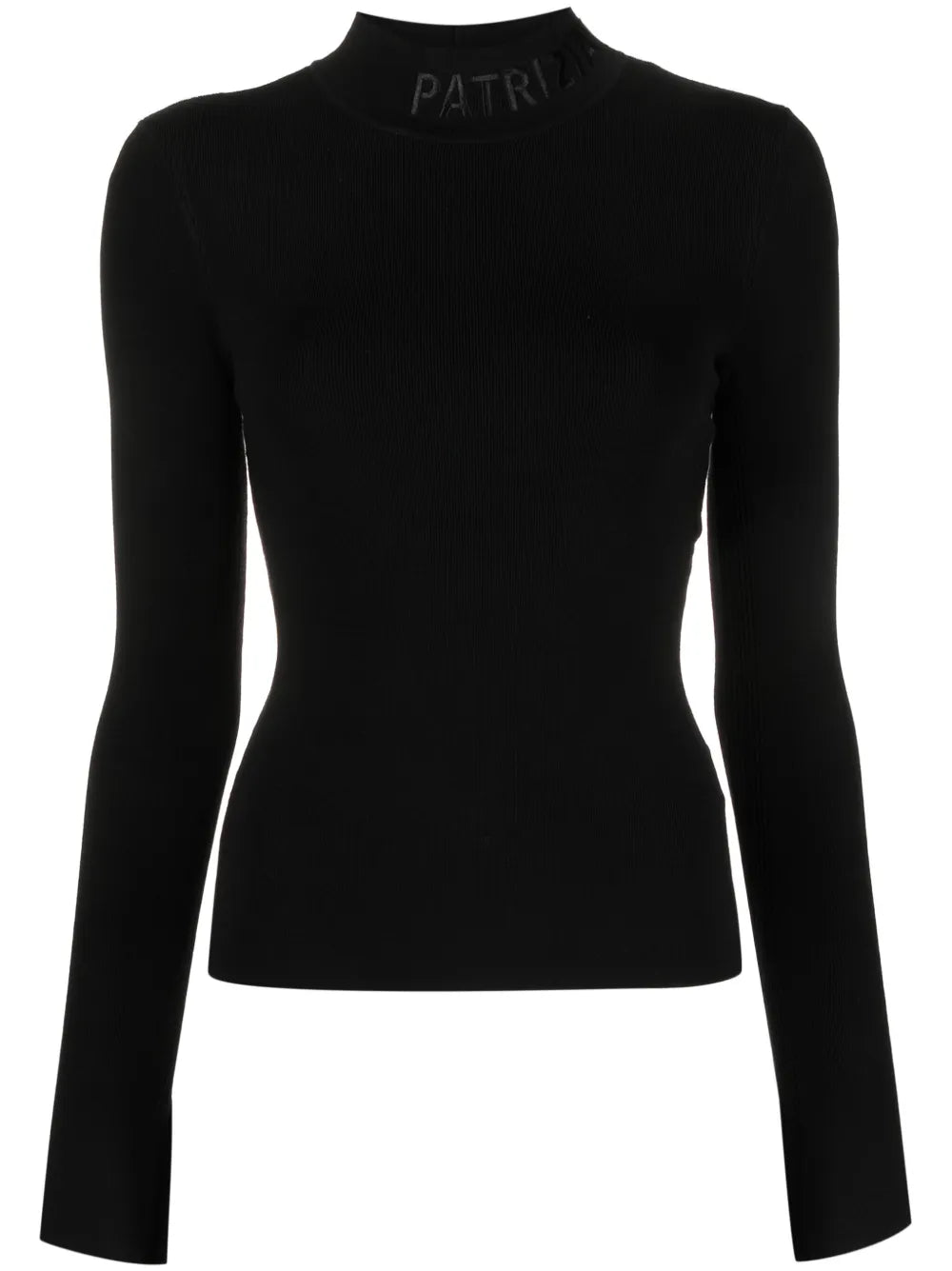Logo-Embroidered High-Neck Jumper
