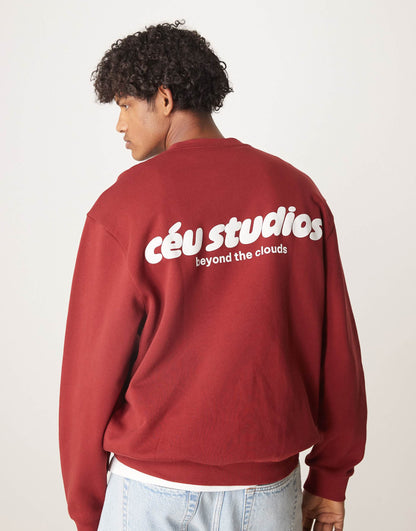 Oversized Sweatshirt With Print