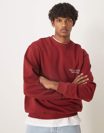 Oversized Sweatshirt With Print