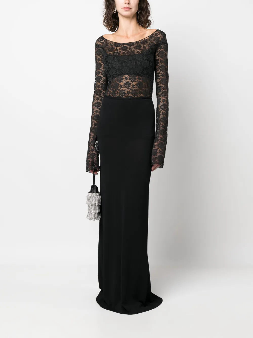 Floral-Lace Top