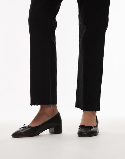 Heeled Ballet Pump
