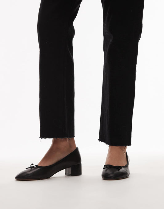 Heeled Ballet Pump