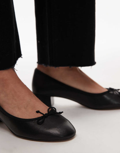 Heeled Ballet Pump