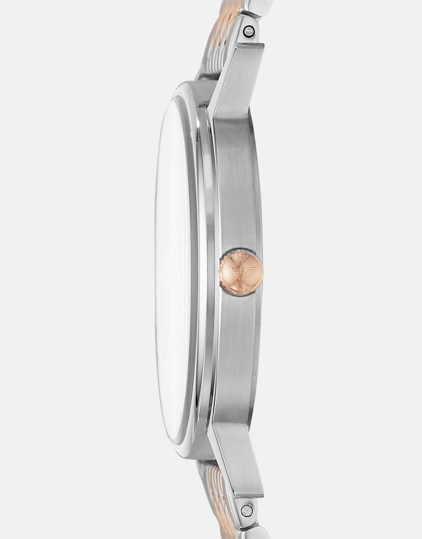 Men'S Three-Hand Two-Tone Steel Watch