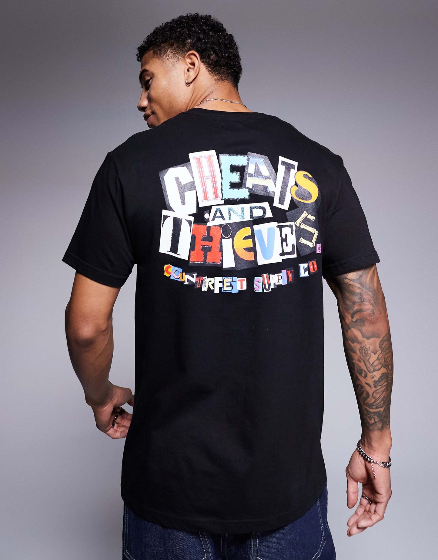 Ransom Logo Back Print 200Gsm T-Shirt