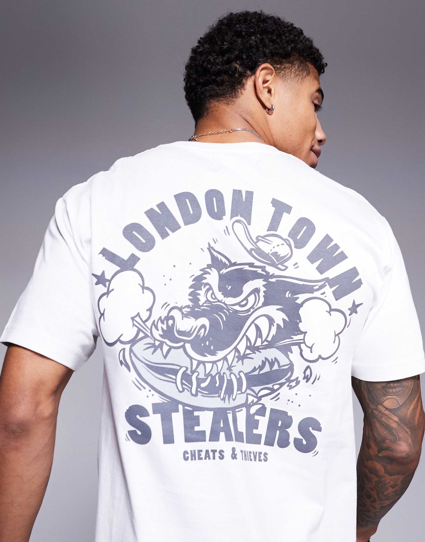London Town Back Print 200Gsm T-Shirt
