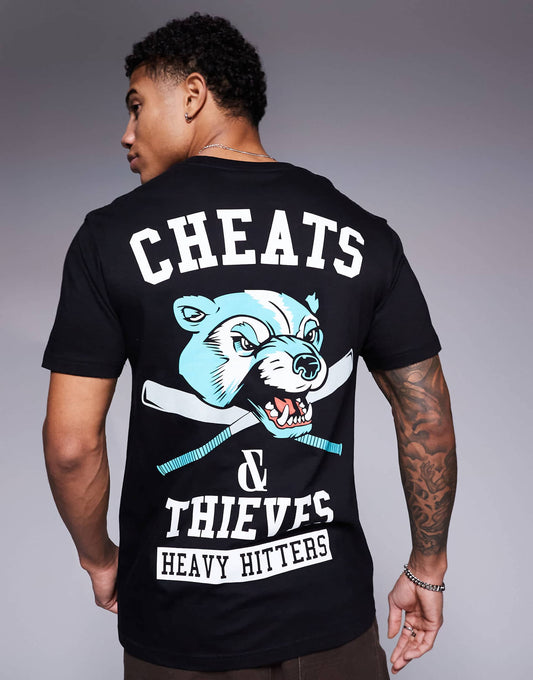 Heavy Hitters Back Print 200Gsm T-Shirt