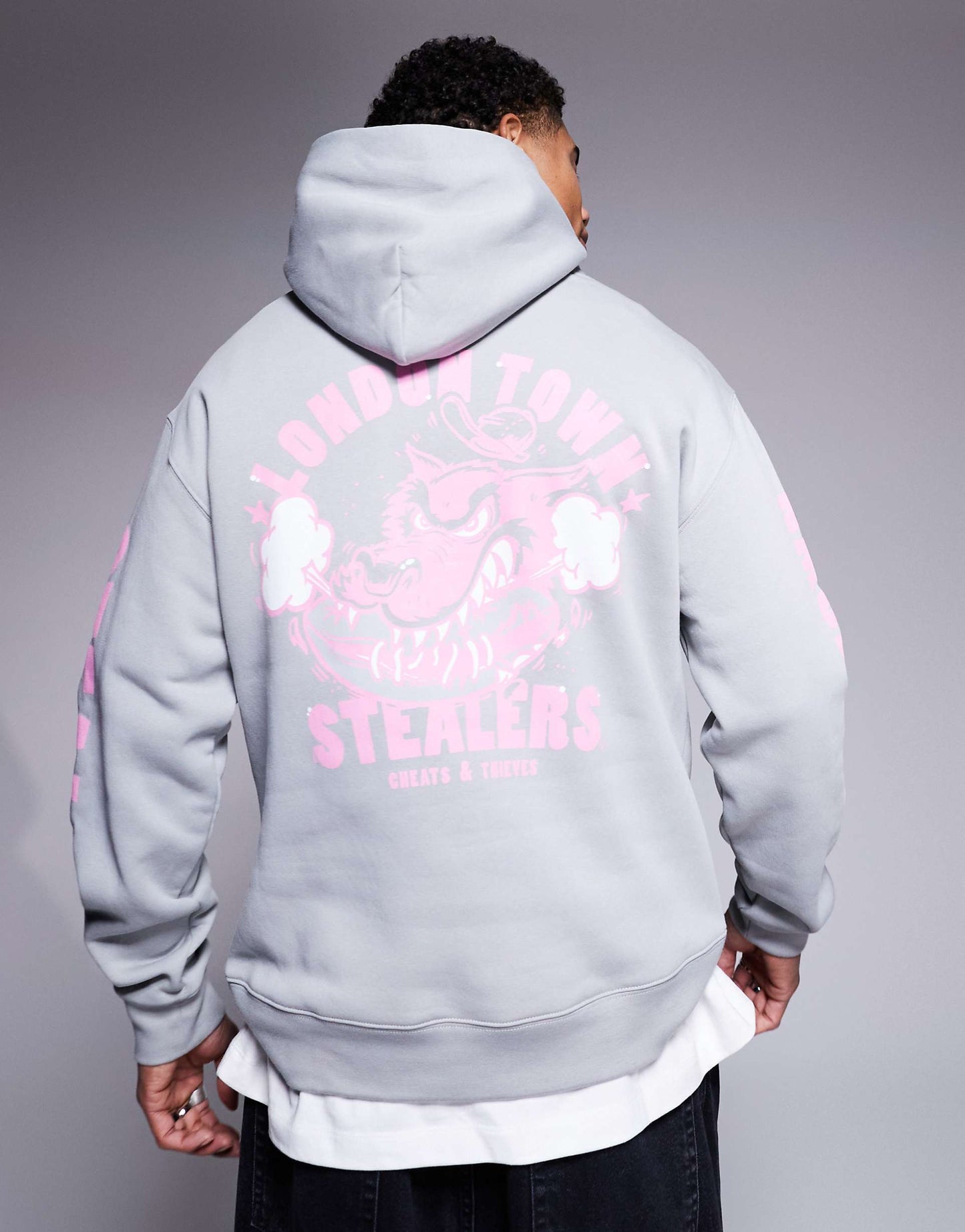 London Town Back Print 320Gsm Hoodie