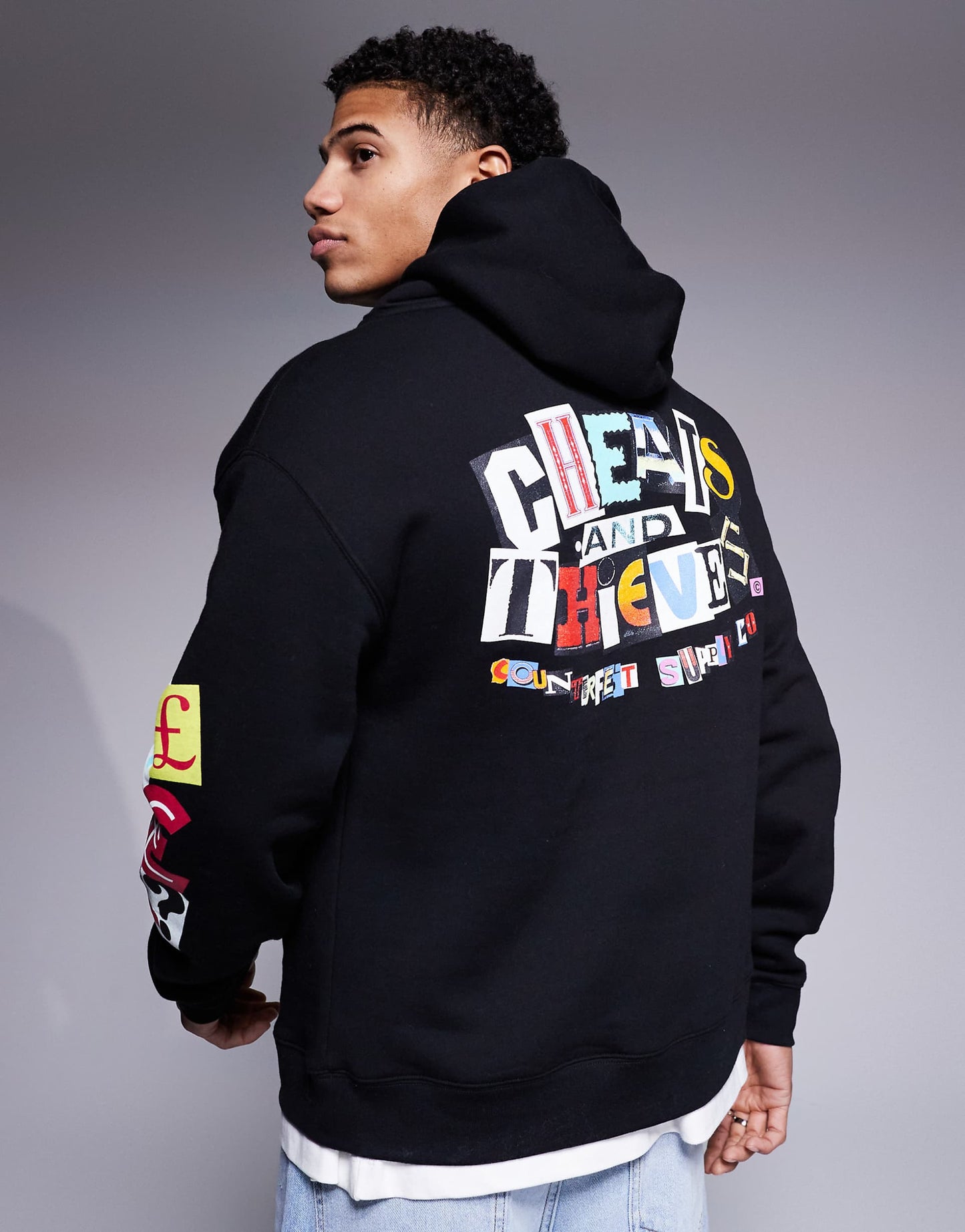 Ransom Logo Back Print 320Gsm Hoodie