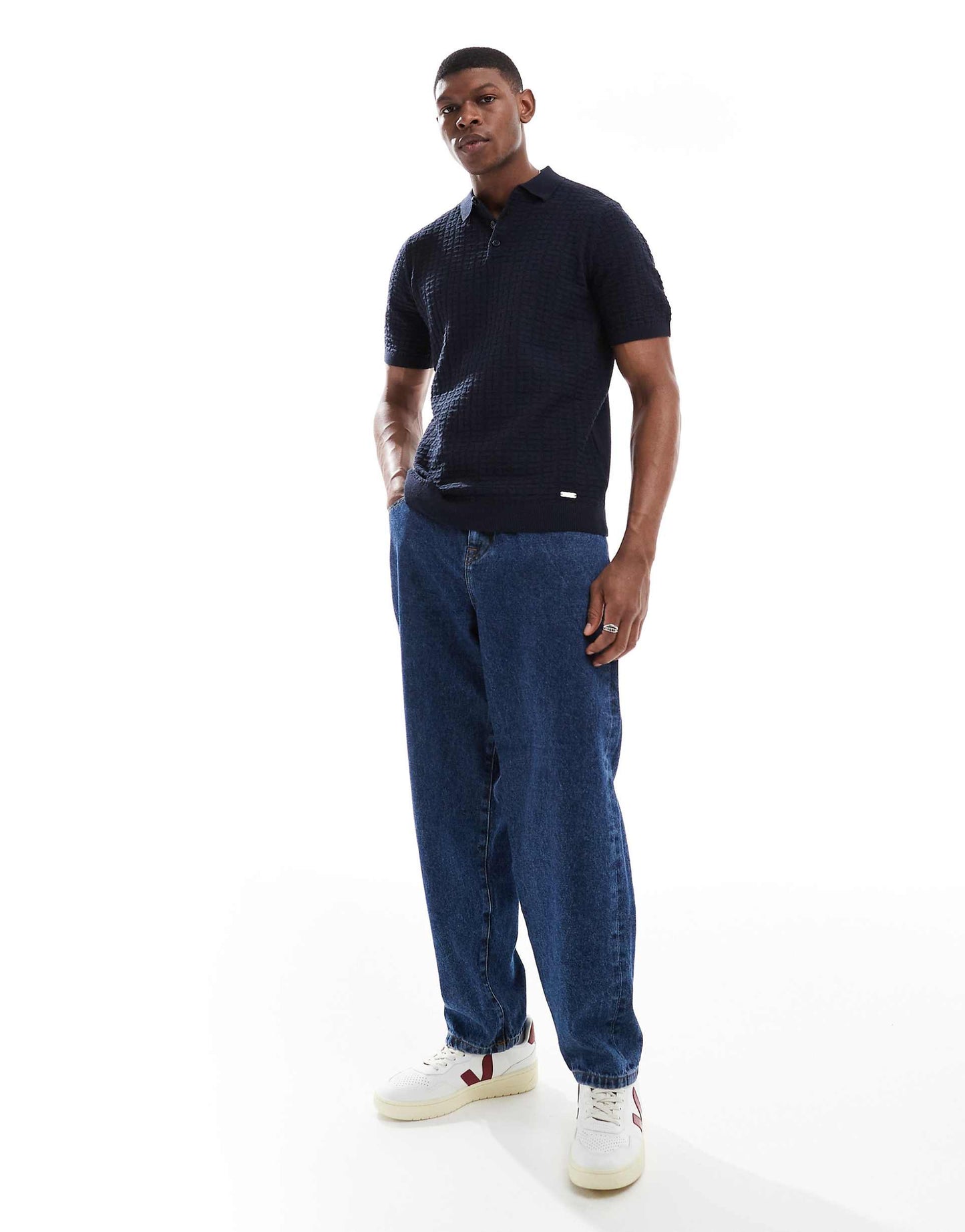 Knitted Polo Shirt